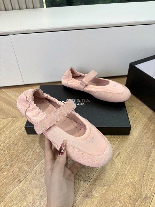 Prada 2025 SS Metal Toe Thin Sole Training Shoes Casual Shoes - LY00260