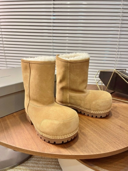 Balenciaga 2025 SS Oversized High Heel Snow Boots - AS00520
