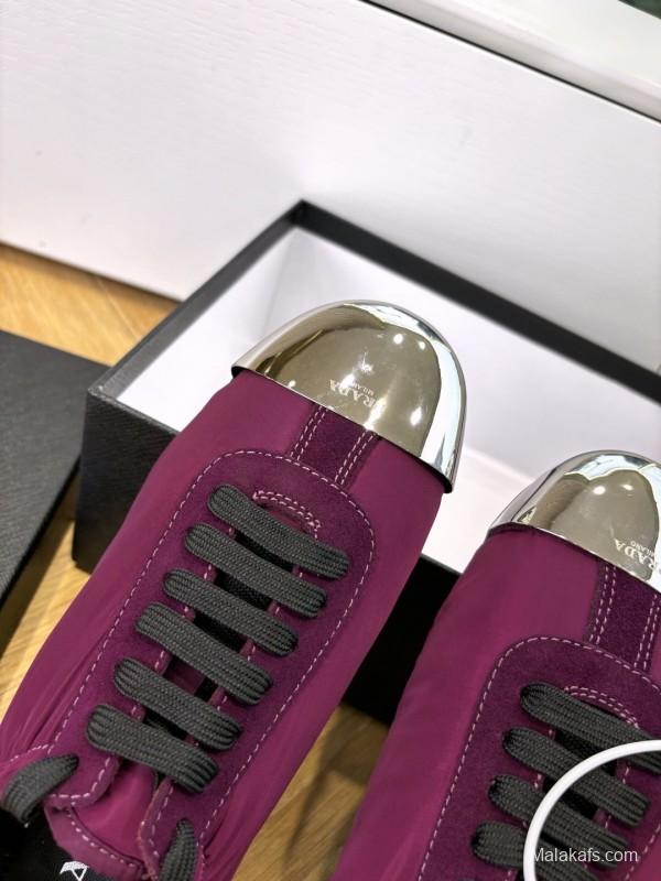 Prada 2025 SS Metal Toe Thin Sole Training Shoes Casual Shoes - LY00280