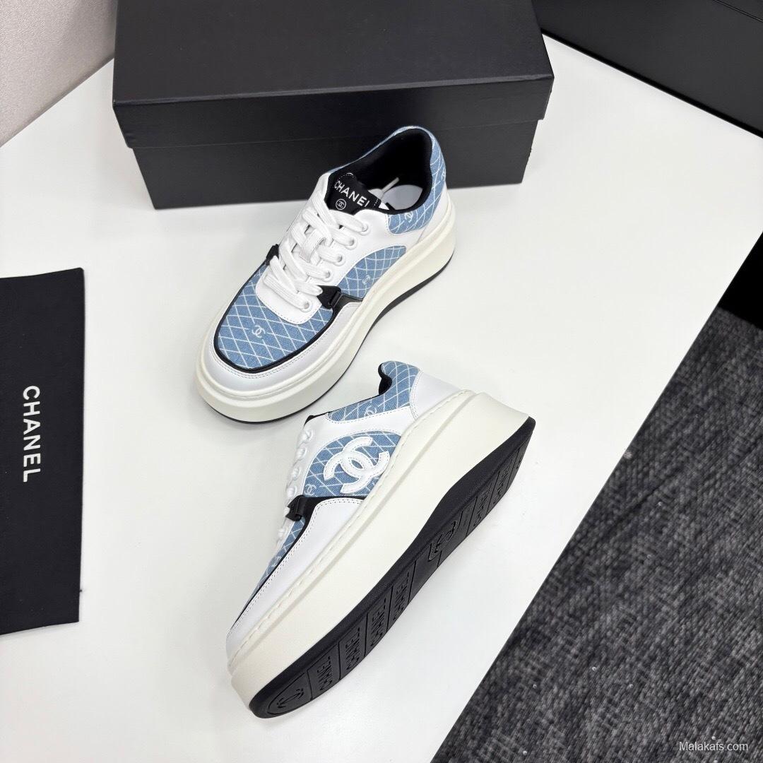 Chanel 2025 SS Panda Casual Sneakers - LY00340