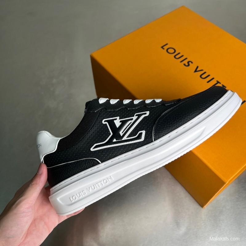 Lv Beverly Hills Low-Top Fashion Sneakers Men's Shoes - YC