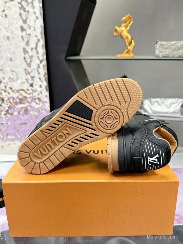 Louis Vuitton LV Trainer Maxi Sneakers with Monogram Details - AS00360