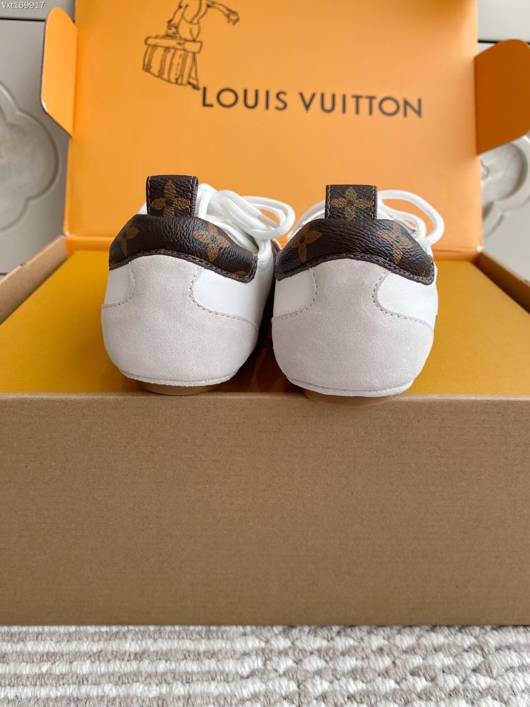Louis Vuitton SNEAKERINA Ballet Sneakers Couple Edition with Chip - AS00350
