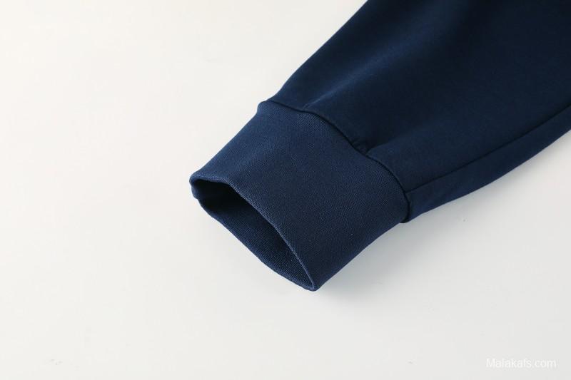 25/26 Napoli  White  Full zipper Jacket Tracksuit+ long pants