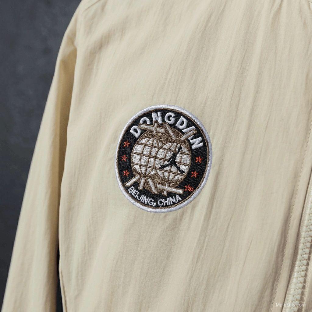 2026 Jordan Beige Jacket Windbreaker
