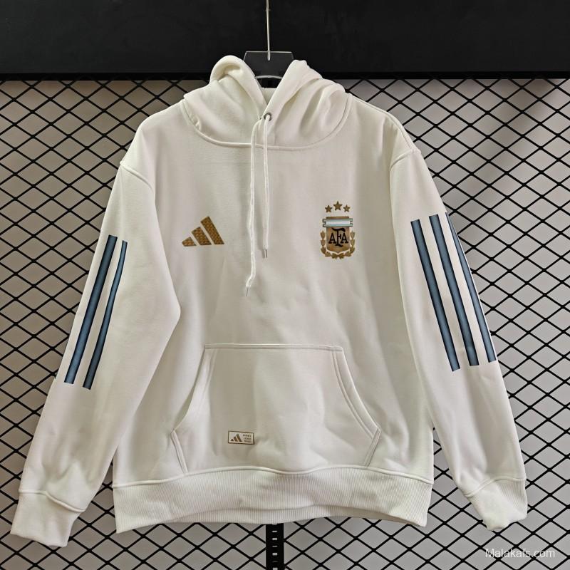 Player Version 2026  Argentina Home Fleece Hoodie 9 Colors