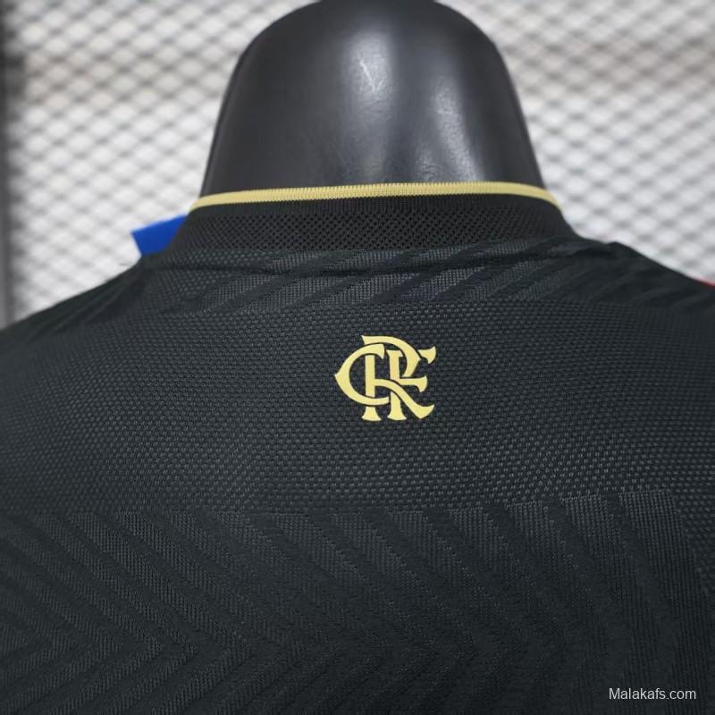 25/26 Player Version  Flamengo Away Black Jersey