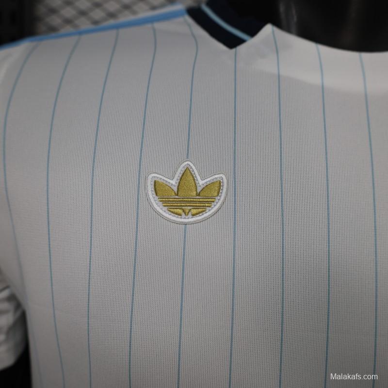 Player Version 2026 Argentina White Terrace Icons Jersey