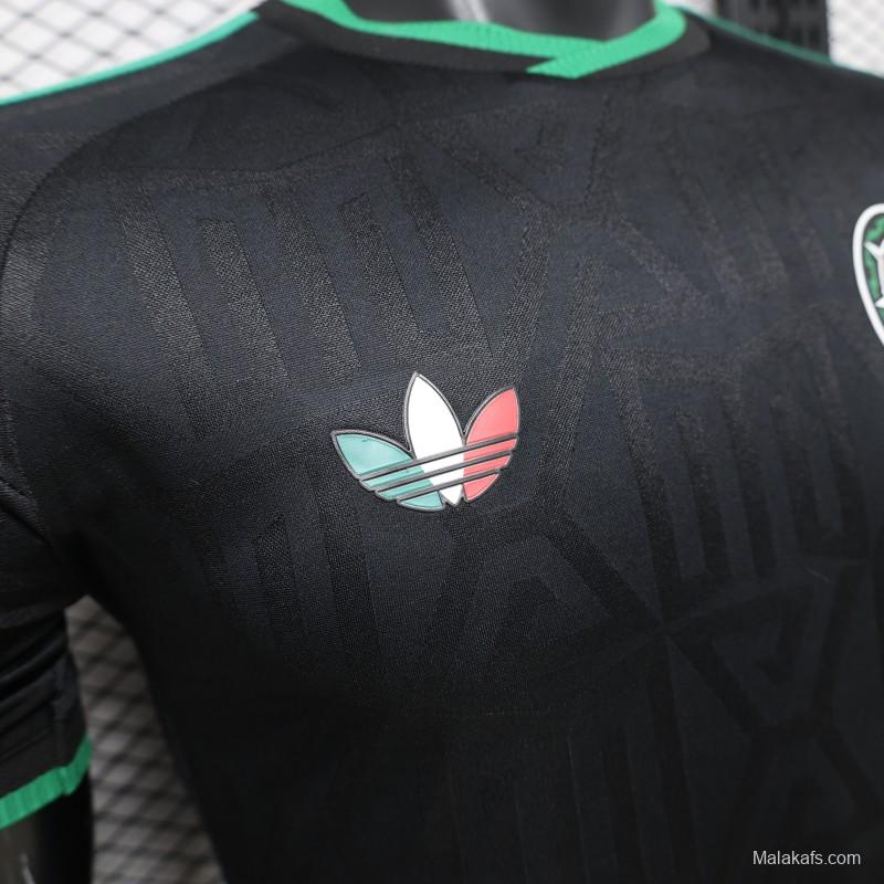 Player Version 2026 Mexico Black Dark Monogram Adidas Originals Special Edition Away Jersey