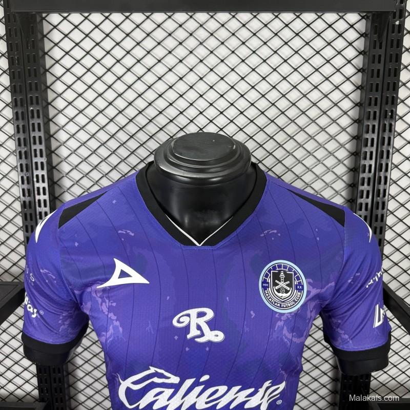 Player Version 25/26 Mazatlán FC Purple with Marble Wash Texture Jersey