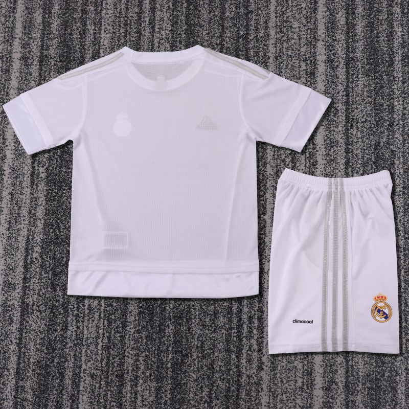 Retro Kids 15/16 Real Madrid Home Jersey