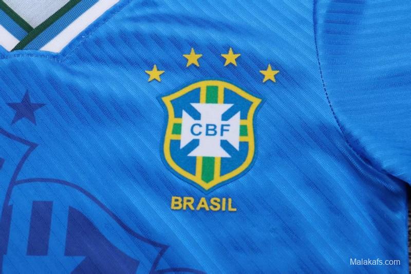 Retro 1996 Brazil Away Jersey