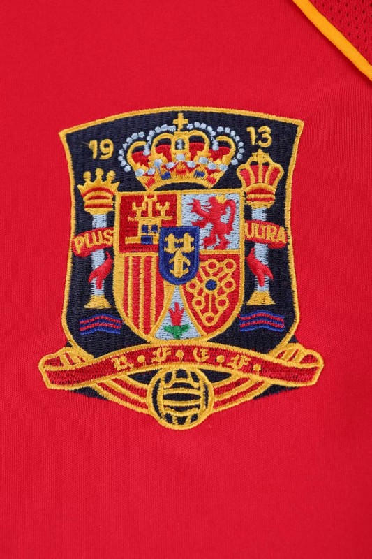 Retro Kids 2008 Spain Home Jersey