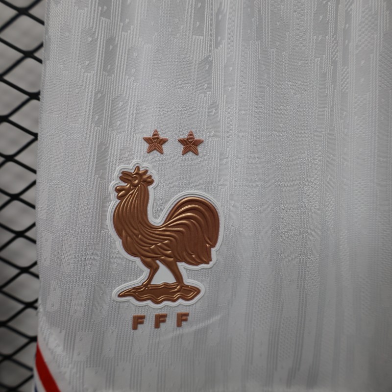 Player Version 2026 France Home White  Shorts