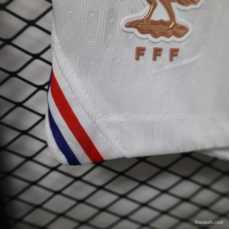 Player Version 2026 France Home White  Shorts