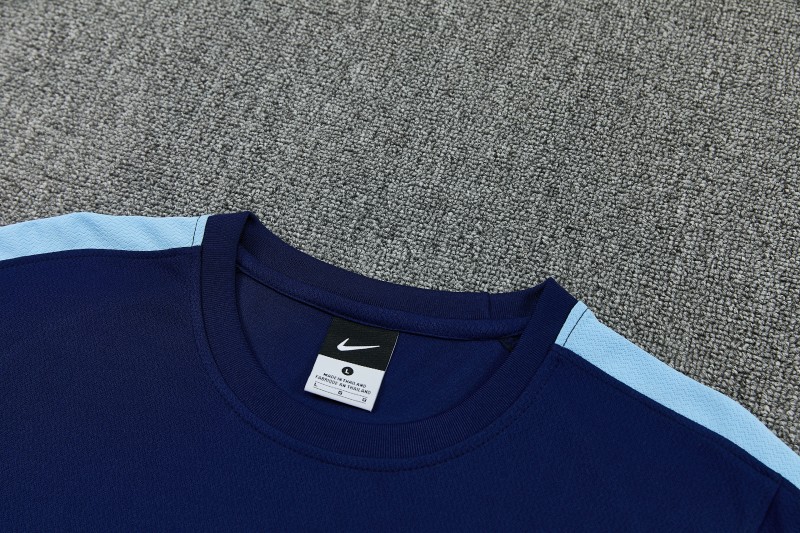 2026 England Navy Blue Short Sleeve + Soccer Shorts