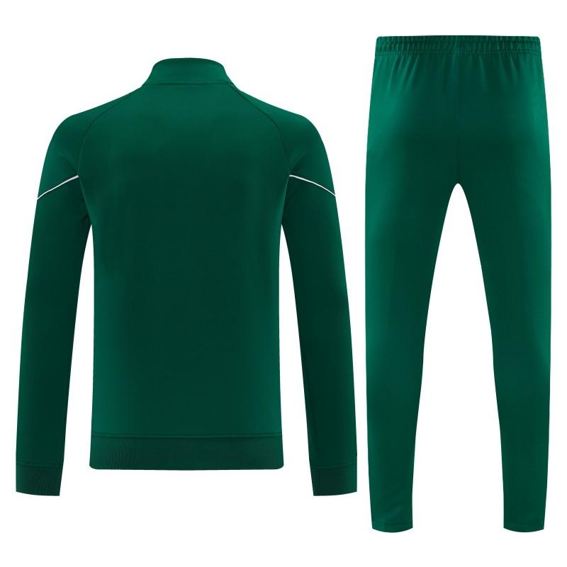 26/27 Senegal Green Full Zipper Jacket Tracksuit + Long Pants