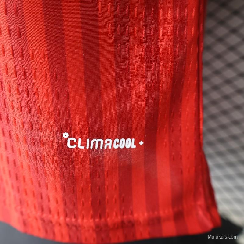 Player Version 26/27 Bayern Munich Red with Tonal Stripe Home Jersey