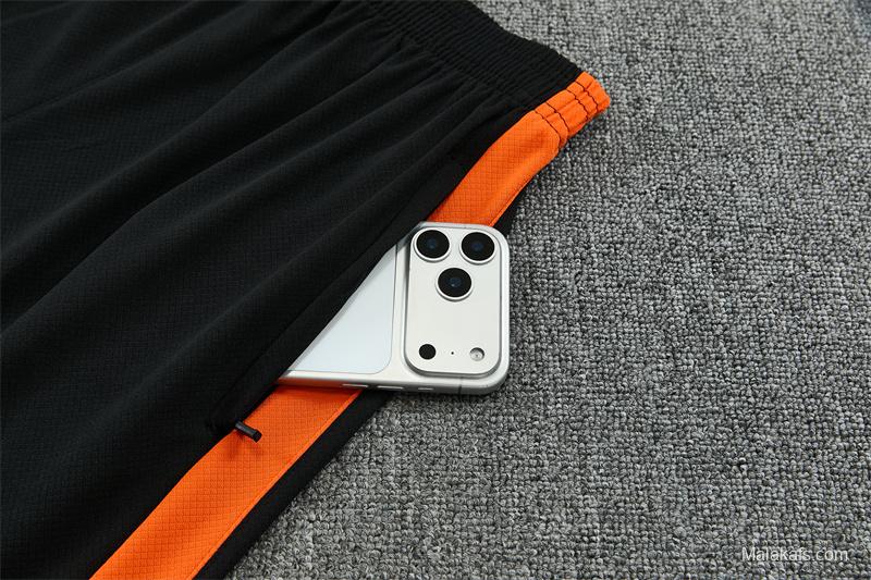 26/27  Netherlands Home White Short Sleeve + Soccer Shorts