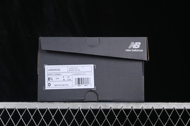 New Balance 9060 Retro Running Shoes with Suede and Mesh Upper - U9060GE