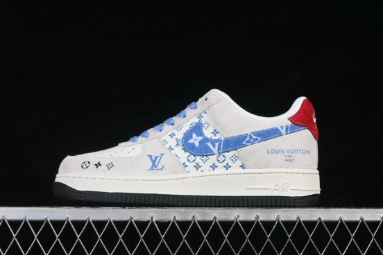 Nike Air Force 1 '07 Low Casual Sneakers with Suede Upper - KG6699-F48