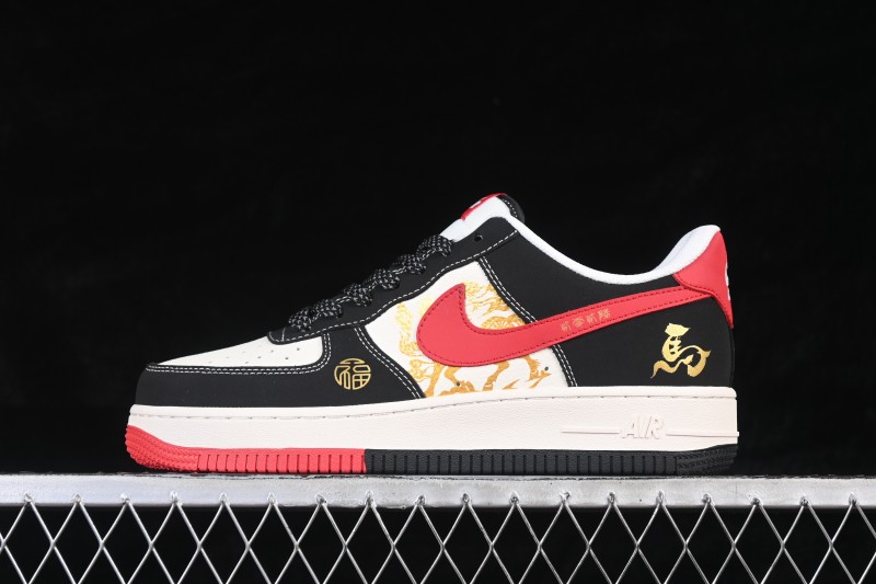 Nike Air Force 1 '07 Low Chinese New Year Year of the Horse Edition Skateboarding Shoes with National Style Design - QW5288-121