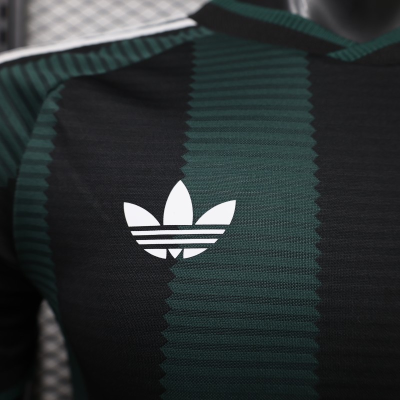 Player Version 26/27 Celtic Away Dark Green Stripes Jersey