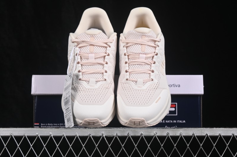 Fila Nuvole 4 Run Lightweight Cushioned Running Shoes with Breathable Mesh and Energy Return - A12W621103FPP