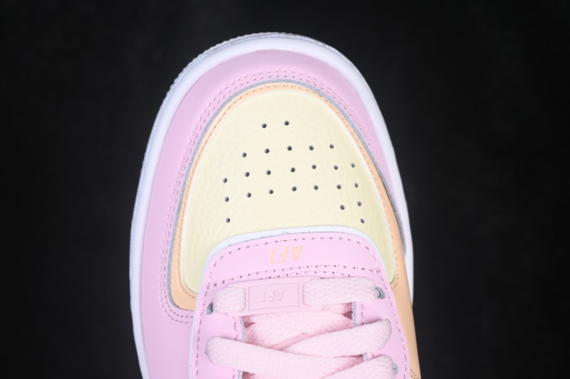 Nike Air Force 1 Shadow Lightweight Elevated Low-Top Casual Sneakers - DZ1847-600