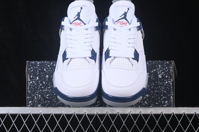 Nike Air Jordan 4 Retro Midnight Navy Basketball Shoes - DH6927-140