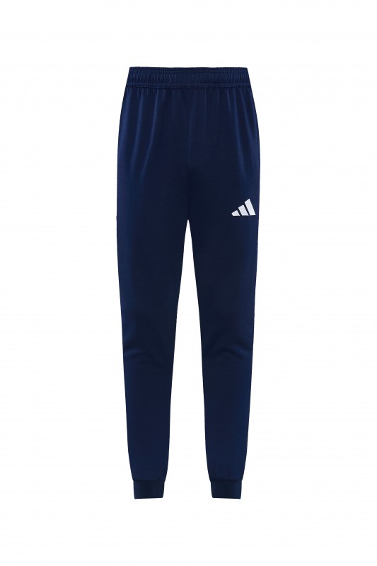 26/27 Adidas M06  Navy Blue Full Zipper Hooded Jacket Tracksuit + Long Pants