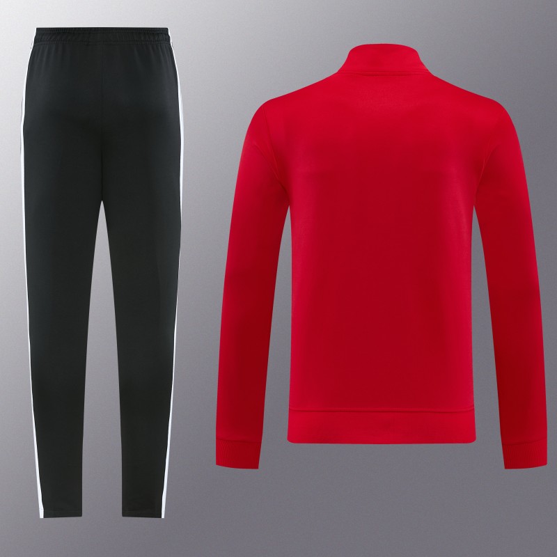 26/27 Liverpool  Red Full Zipper Jacket Tracksuit + Long Pants
