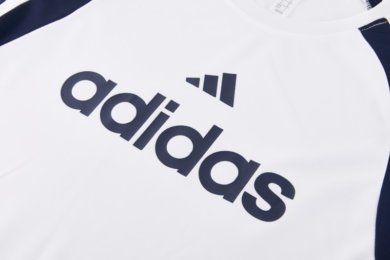 26/27 Adidas 17 White Short Sleeve+Soccer Shorts