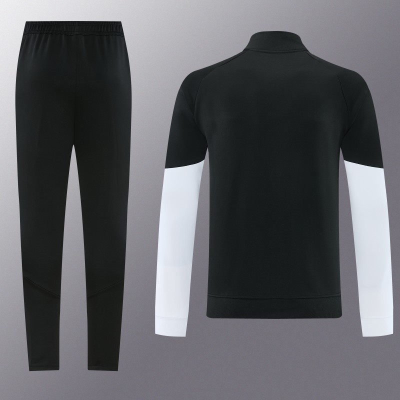 26/27  Liverpool FC  Black Full Zipper Jacket Tracksuit + Long Pants