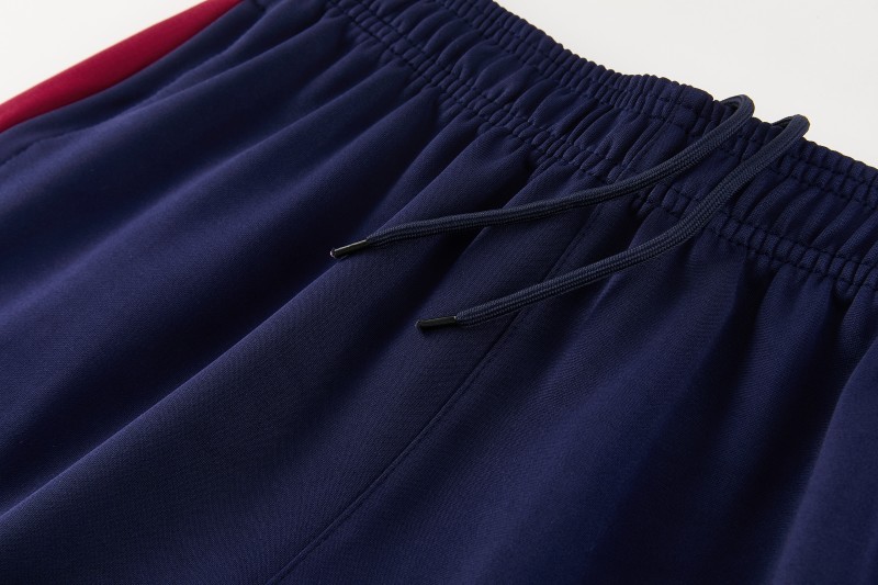 26/27  Barcelona Royal Blue Full Zipper Jacket Tracksuit + Long Pants