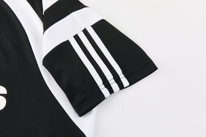 26/27 Adidas 17 Black Short Sleeve+Soccer Shorts