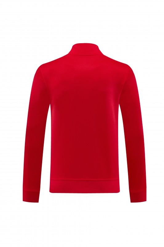 26/27 Manchester United Red Full Zipper Jacket Tracksuit + Long Pants