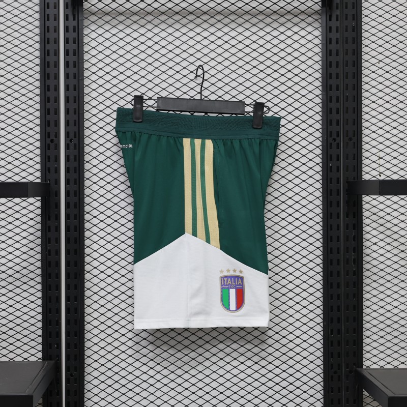 Player Version  2026 Italy National Team  Training Green Shorts