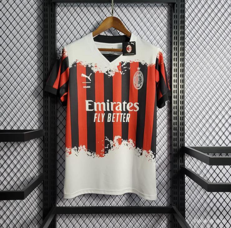 Retro 21/22 AC Milan x Nemen Forth Jersey