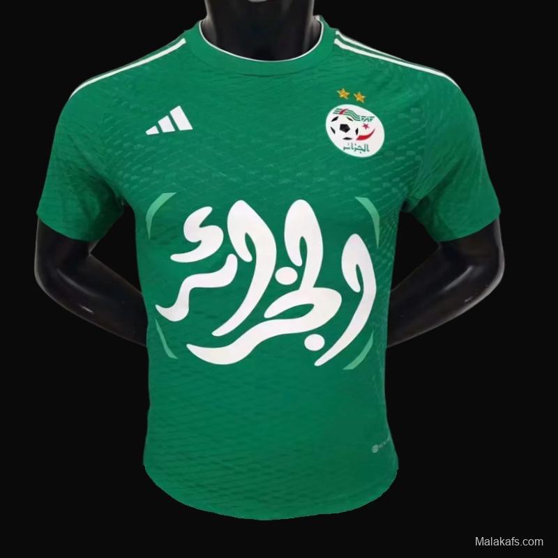 Player Version 23/24 Algeria Green Jersey