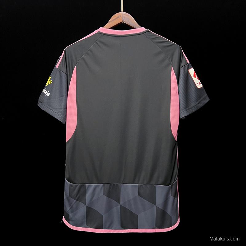 23/24 Albacete Balompie Away Black Jersey