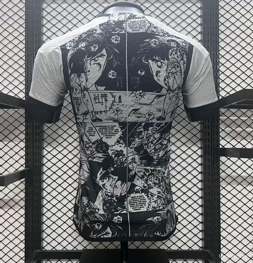 Player Version 2023 Japan Captain Tsubas Special White/Black Jersey