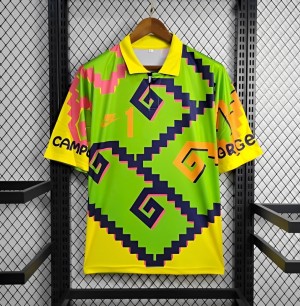 Retro 1995 Mexico Goalkeeper Campos Jersey