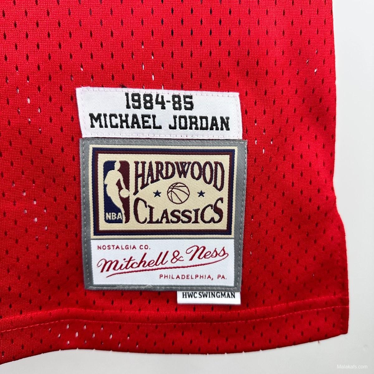 Chicago Bulls #23 Michael Jordan Mitchell & Ness 1984/85 Hardwood Classics Jersey