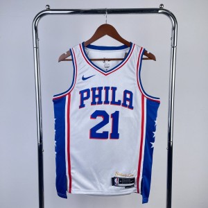 Philadelphia 76ers Joel Embiid #21 2023/24 Association Edition Jersey