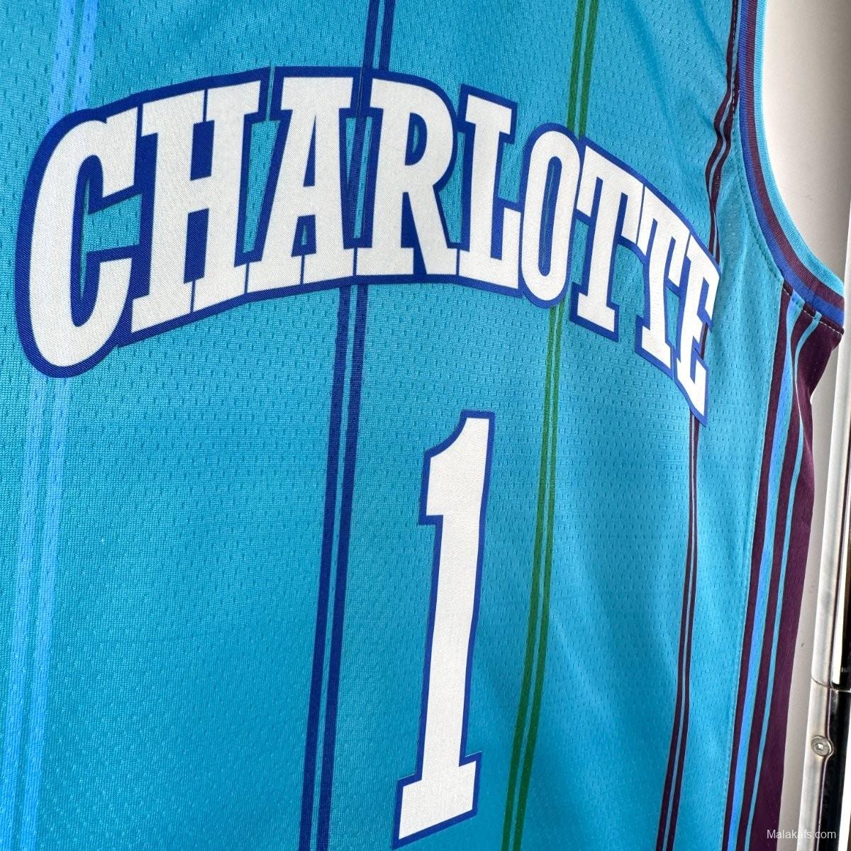 Charlotte Hornets LaMelo Ball #1 2023/24 Classic Edition Jersey