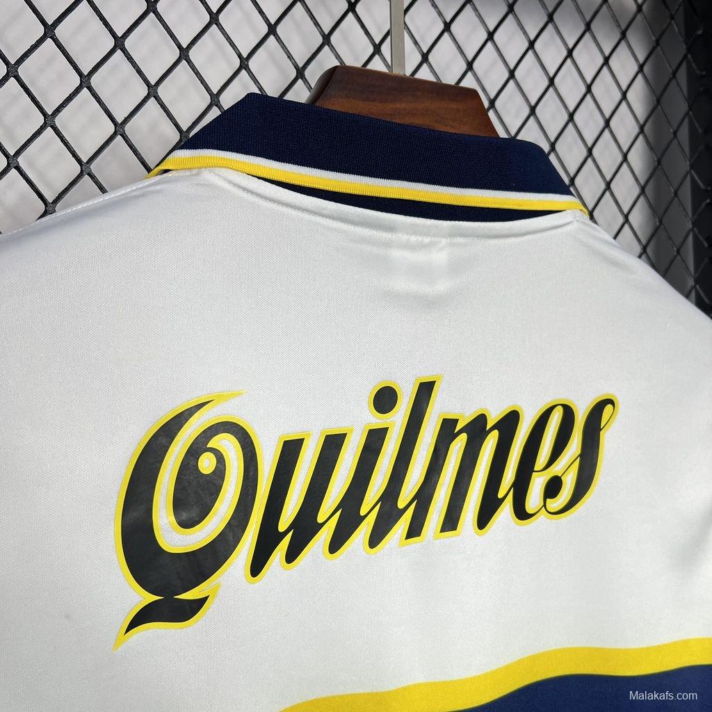 Retro 96/97 Boca Juniors Away White Jersey