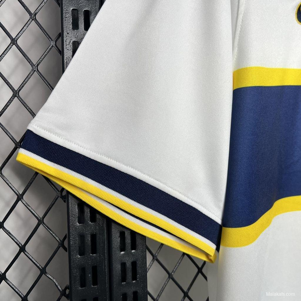 Retro 96/97 Boca Juniors Away White Jersey