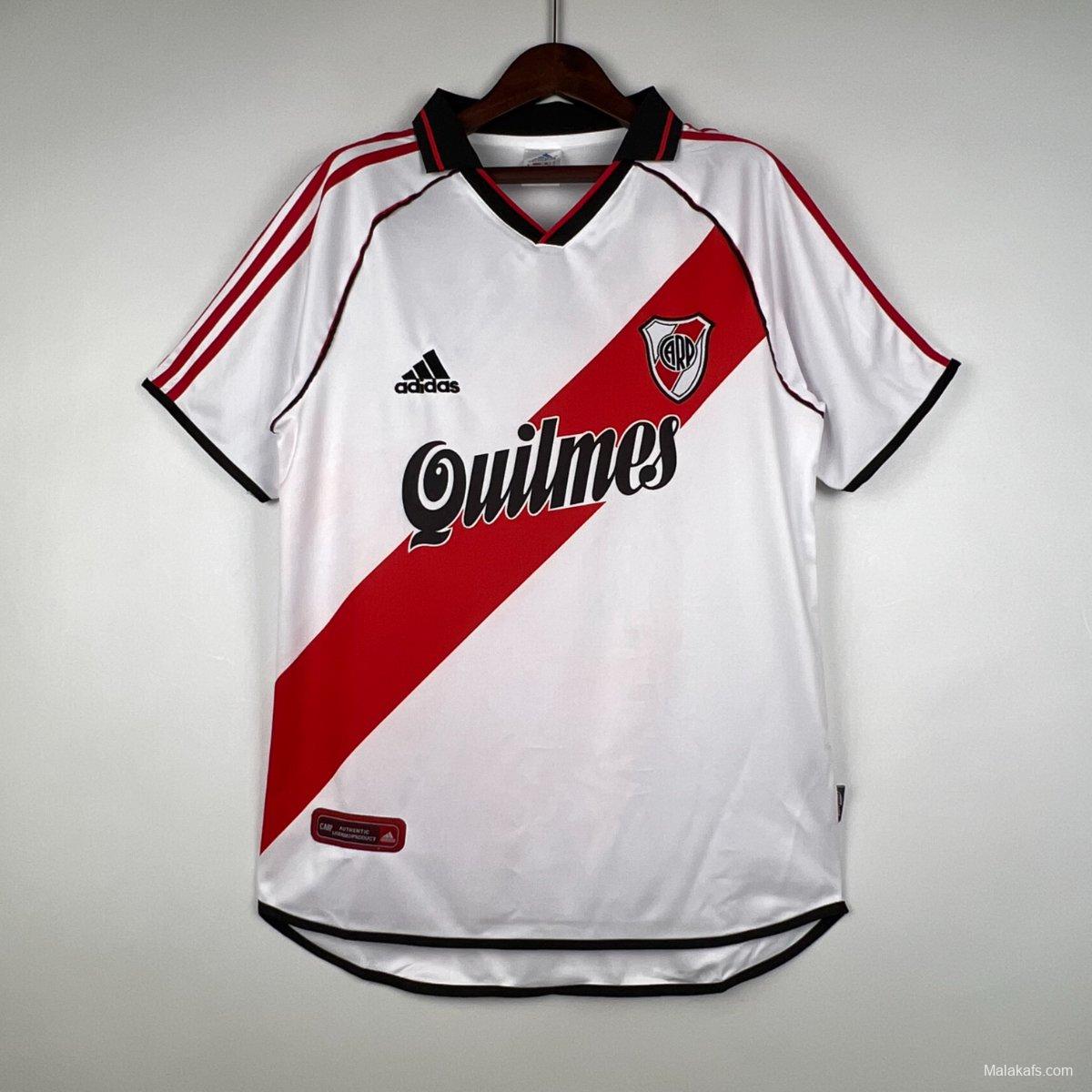 Retro River Plate 00/01 Home Jersey