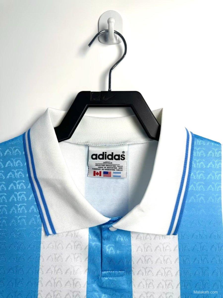 Retro 1994 Argentina Home Jersey